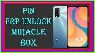Vivo y20 y20i y30 y50 V2029 v2027 pattern Frp unlock miracle box