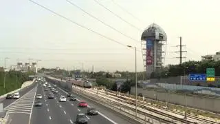 הומספלייס (שיתוף וצילום אלון סקר) על קיר פיבקו באיילון