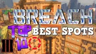 BREACH GLITCHES BO3 - 10 Working Glitch Spots and Secret Rooms on Breach (Black Ops 3/BO3 Glitches)