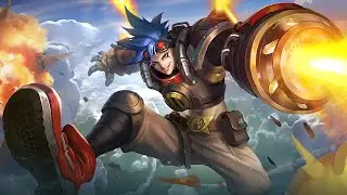 100% BURN!! Xborg Offlane Perfect Play - Top 1 Punjab X.Borg by Night_Wolf - MLBB