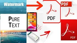 How to add WATERMARK to all PDF files on your ANDROID PHONE..