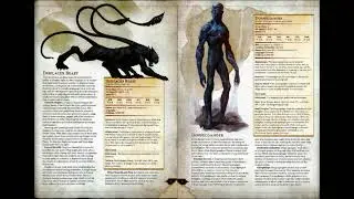 Monster Manual 16: Displacer Beast and Doppelgänger (soft-spoken)