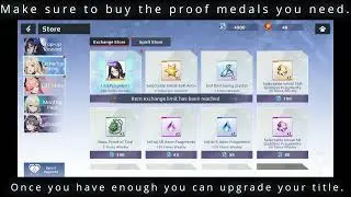 Aeons Echo. Beginners Guide How to upgrade title to 