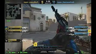 CSGO 3 kills on dust2 and some fake flash try :)