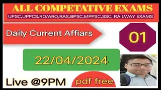 Daily Current Affairs 22-Apr-2024