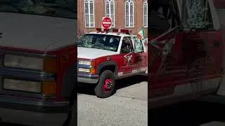 This thing still runs?! #truck #chevy #fd #ff #firefighter #fire #truckin #4wd #awd