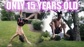 DOUBLE BACKFLIPS ON FLAT GROUND(Tkehoes meetup)