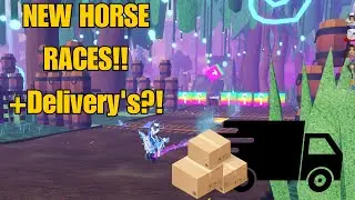 NEW UPDATE!!! HOW TO BEAT HORSE RACES+ NEW DELIVERY SYSTEM?! Horse Life