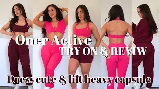 Oner active honest review and haul | Dress cute & Lift heavy capsule | ad