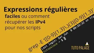 Linux  Shell -  Expressions Régulières pour les IPv4.