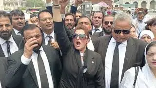 PTI Protest Against Amry Trail And For Imran Khan Release |