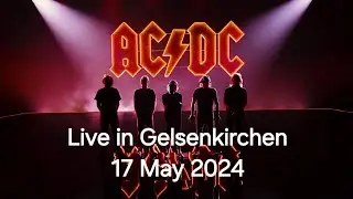 AC/DC Live in Gelsenkirchen 17 May 2024 - LET THERE BE ROCK (First Part) #PWRUP