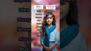 Basic English vs Advanced English  