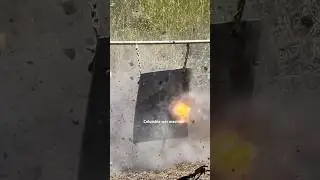 M2 50 Cal vs Giant Steel Plate                 #callofduty #50BMG