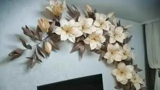 Izalondan tez va oson lilya gulini yasash hamma sir asrorlari bilan