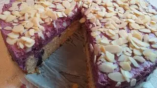Муссовый торт. Муссовый торт с черникой.