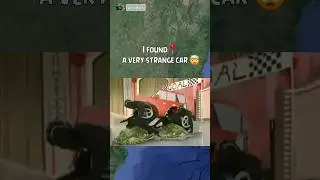 🤯 I found a very strange car📍On Google Maps #alexmaps #googlemaps #googleearth