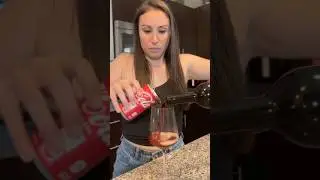 Finally Trying Viral Wine and Coke Combination