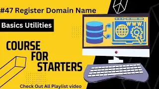 Register Domain Name | Basic Utilities #47 | Basic Computer | English