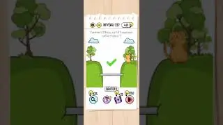 Brain test niveau 227 - Comment Minou va-t-il traverser cette fois-ci ?