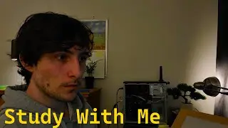 Study with Me Live | 12 hours | Pomodoro 90 / 15 | Rain
