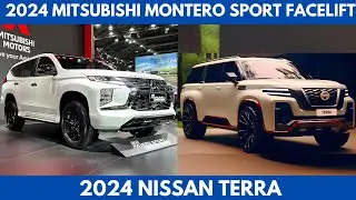 2024 Mitsubishi Montero Sport Facelift Vs. 2024 Nissan Terra are formidable contenders Comparison