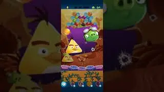 Angry birds pop bubble shooter level 207 3 STARS NO BOOSTER