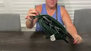 No More Tangled Cords!  Storage Holder for Extension Cords