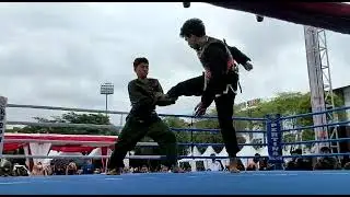 keseruan adu Silat Diatas Ring Samarinda