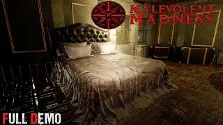 MALEVOLENT MADNESS - New Amazing Full Horror Game | There is a lot of scary stuff in this game.| PC