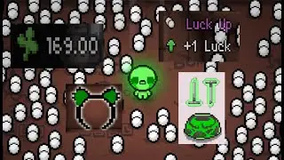 The UNLUCKIEST MAX LUCK Run in Isaac Repentance!