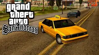 GTA San Andreas (Classic) - Side Mission - Taxi Driver [50 Fares]