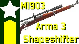 Arma 3 Shapeshifter: M1903A1 Springfield Bolt-Action Sniper Rifle Gameplay