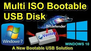 Multi ISO Bootable USB Disk | Ventoy