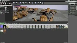 Unpack The Spider in Unreal Engine