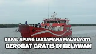 Belawan, Ada Kapal Apung Buat Berobat Gratis