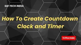 How To Create Countdown Clock and Timer In Python | Janji - Heroes Tonight