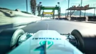 Unreal Engine 5.1 - Path Tracing - Formula 1 Mercedes Model 2017 - Animation Test