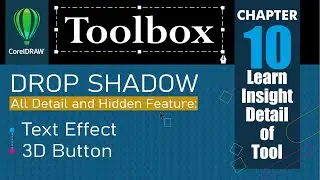 Drop Shadow Tool in CorelDraw | CorelDraw Toolbox Episode 10