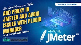 how to add proxy in jmeter and avoid issues with plugin manager and certificate issues