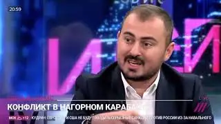 Шамиль Тагиев и Герман Ананянц в студии телеканала 