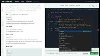 Hackerrank Python Solution #5 Collections - Python: WordOrder
