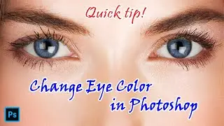 Change Eye Color in Photoshop
