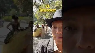 Mi Quinceañera en el Forsyth Park con sus chambelanes !!!! #quinceañera #new #video #shorts #short