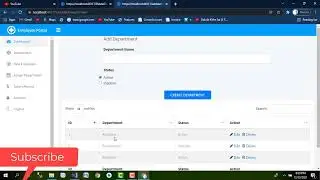 online employee website, delete operation on all pages of employee website part 7