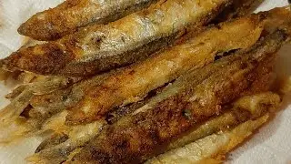 Жареная мойва с картошкой просто, быстро и очень вкусно!!!