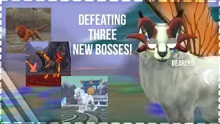 Defeating three new bosses! - #wildcraft
