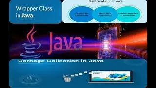 Wrapper Classes in Java ,Comments in Java, Garbage collection