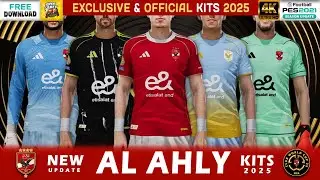 Exclusive 🔥 AL AHLY Official Kits 2025 | FIFA Club World Cup 2025™ Edition | PES 2021 | FL25