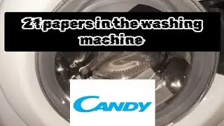21 papers in the washing machine ( New )